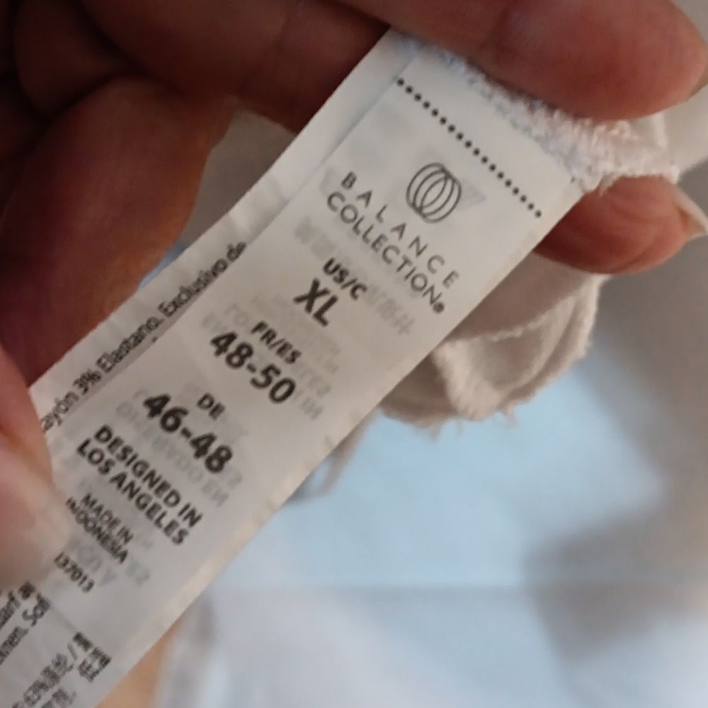 Balance Collection White Open-Back Sweater - Picture 5 of 7